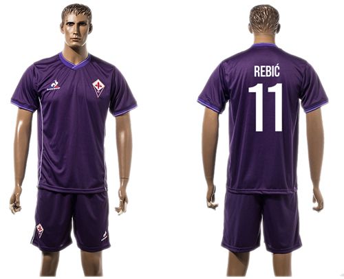 Florence #11 Rebic Home Soccer Club Jersey